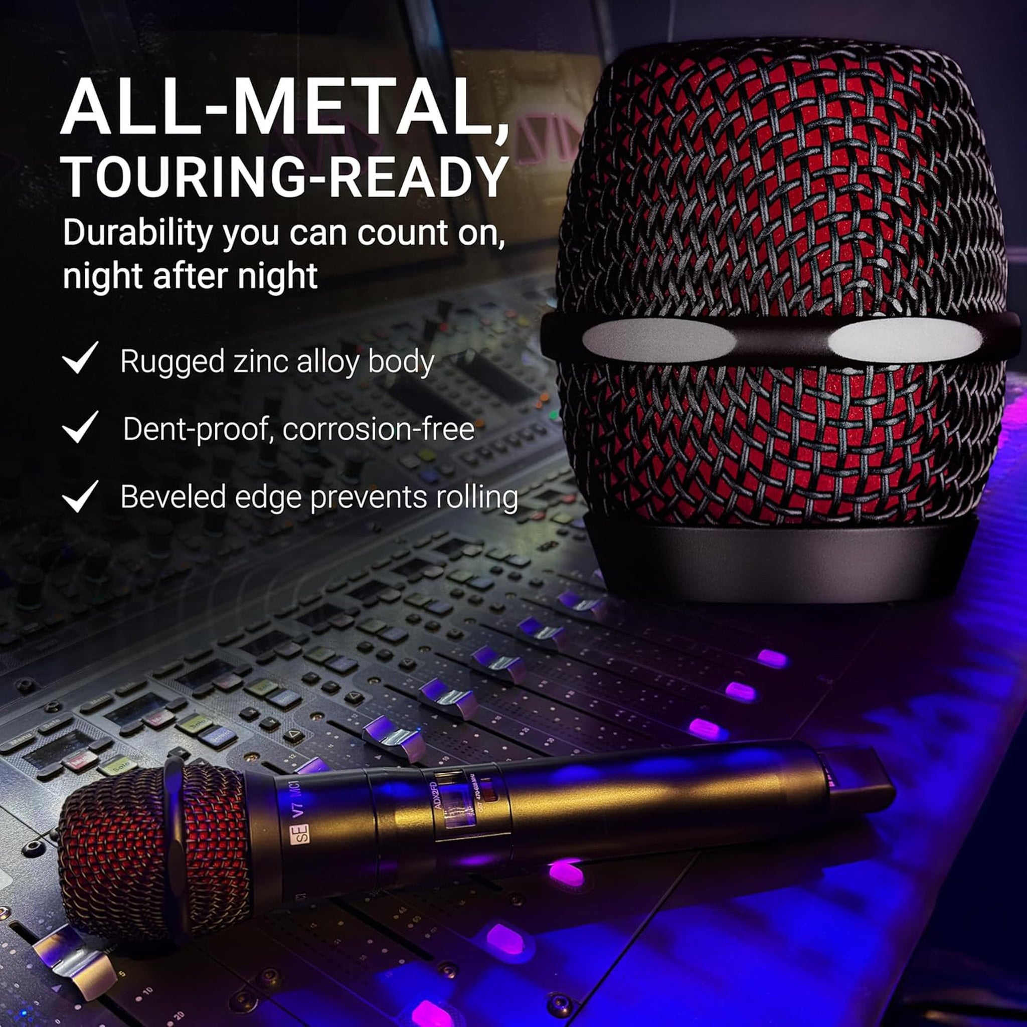 sE Electronics V7 Mic Capsule, Supercardioid for Shure Wireless Red MP03 pouch