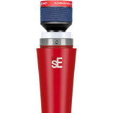 sE Electronics Studio-grade Handheld Microphone, Supercardioid in Red