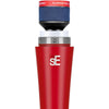 sE Electronics Studio-grade Handheld Microphone, Supercardioid in Red