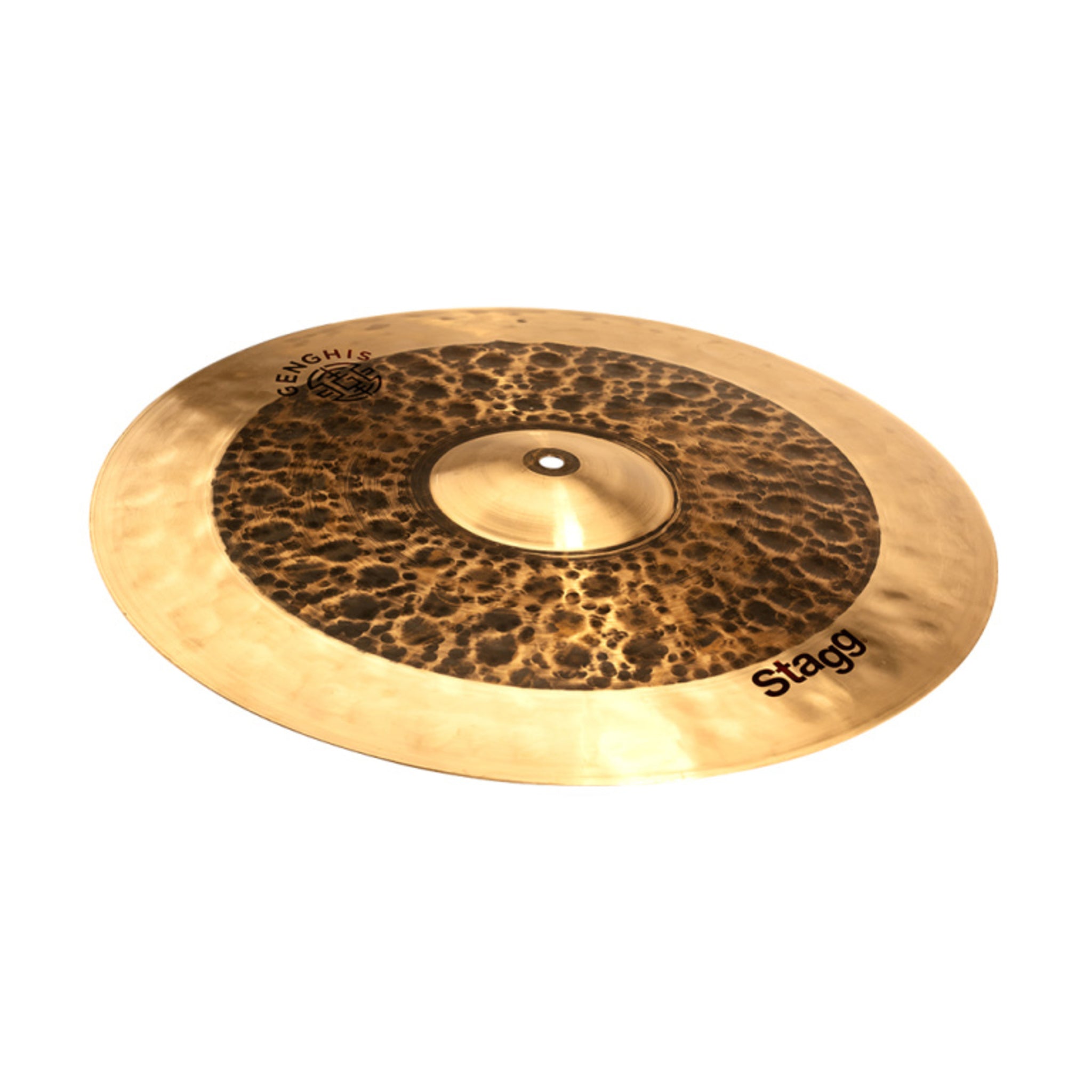 Stagg 18" Genghis Medium Crash Cymbal, Dual Series