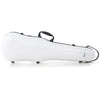 PURE by GEWA Violin Case, Polycarbonate 1.8, Shaped, White/Black w/Subway Handle