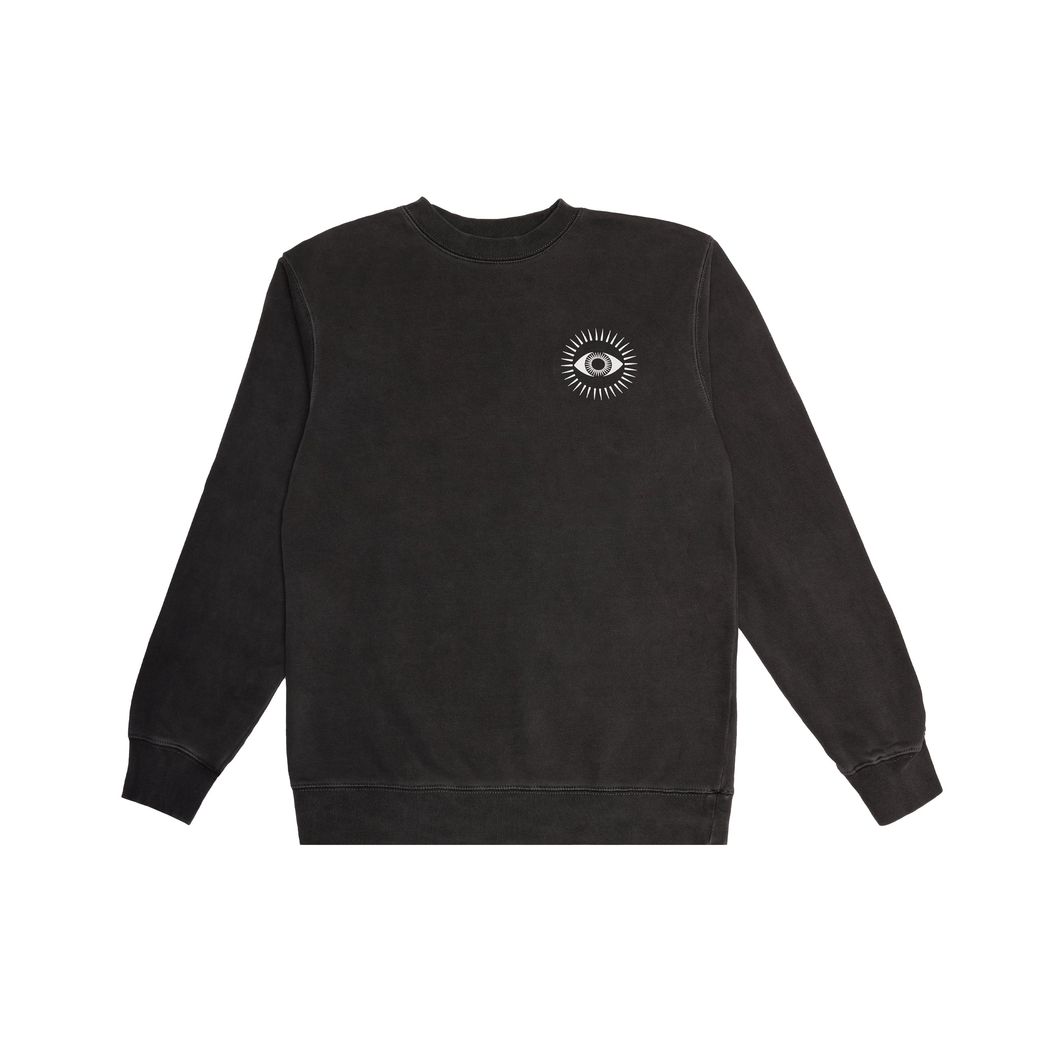 D'Addario All Seeing Eye Sweatshirt, Faded Black, M