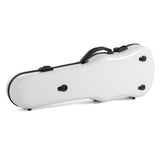 GEWA Viola Case, Air 2.0, Shaped, White/Black, High Gloss w/Subway Handle
