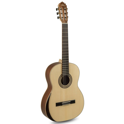 Manuel Rodriguez Classical Guitar Ecologia E-65, Spruce/Walnut 4/4, Armrest