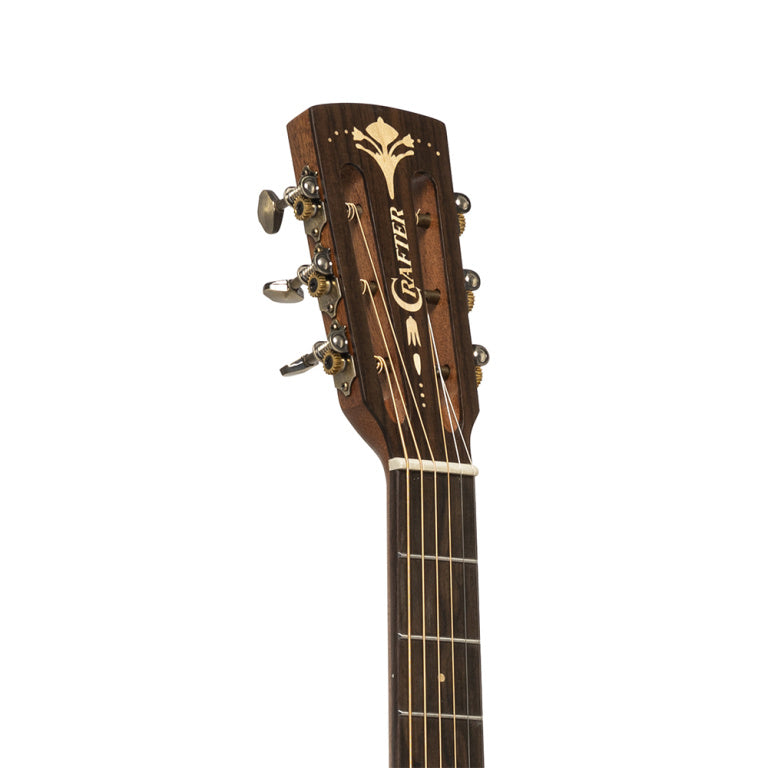 Crafter Mino Series, Big Mino Shape Acoustic-Electric Guitar With Solid Koa Top