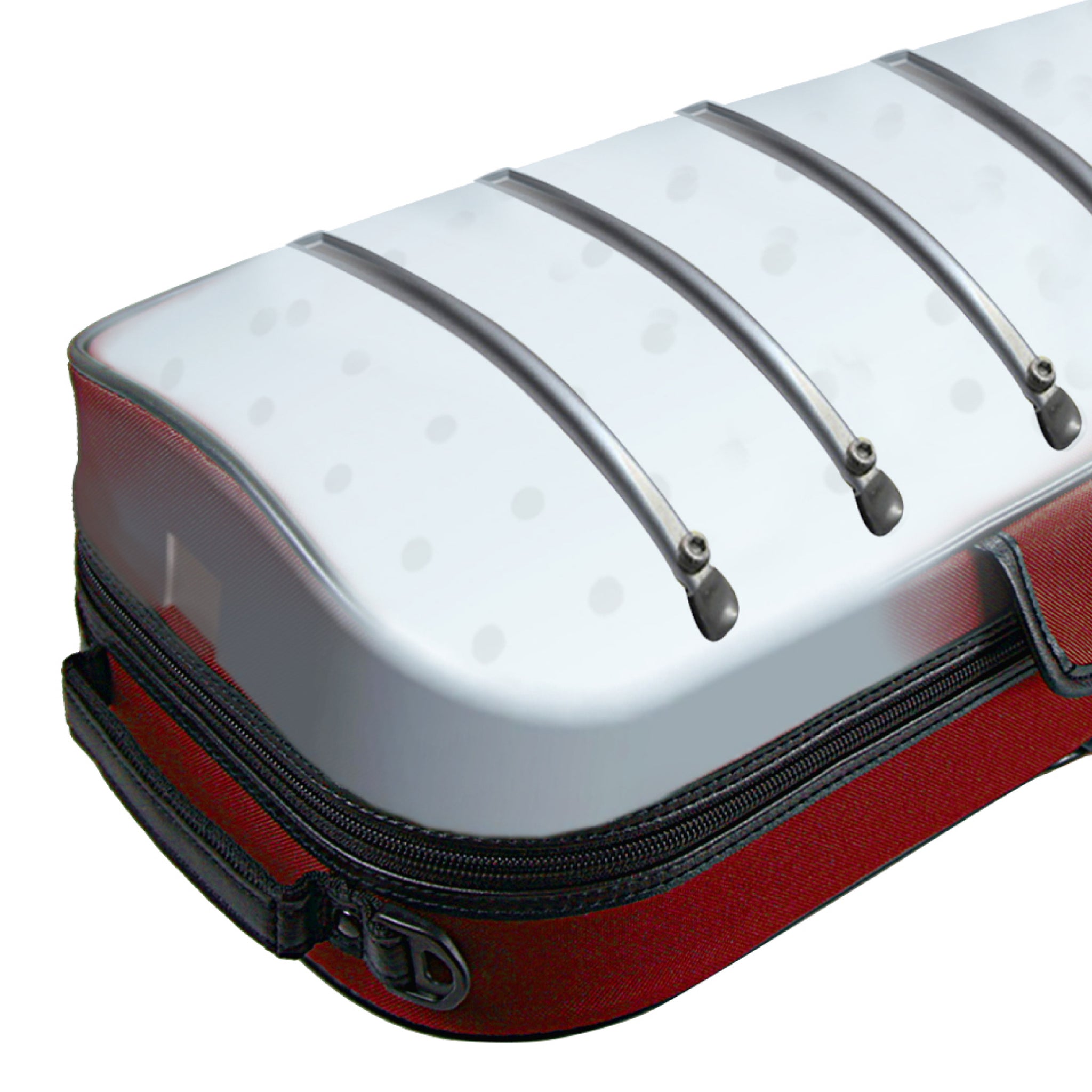 Pedi Viola Case, NiteFlash, 15", Red
