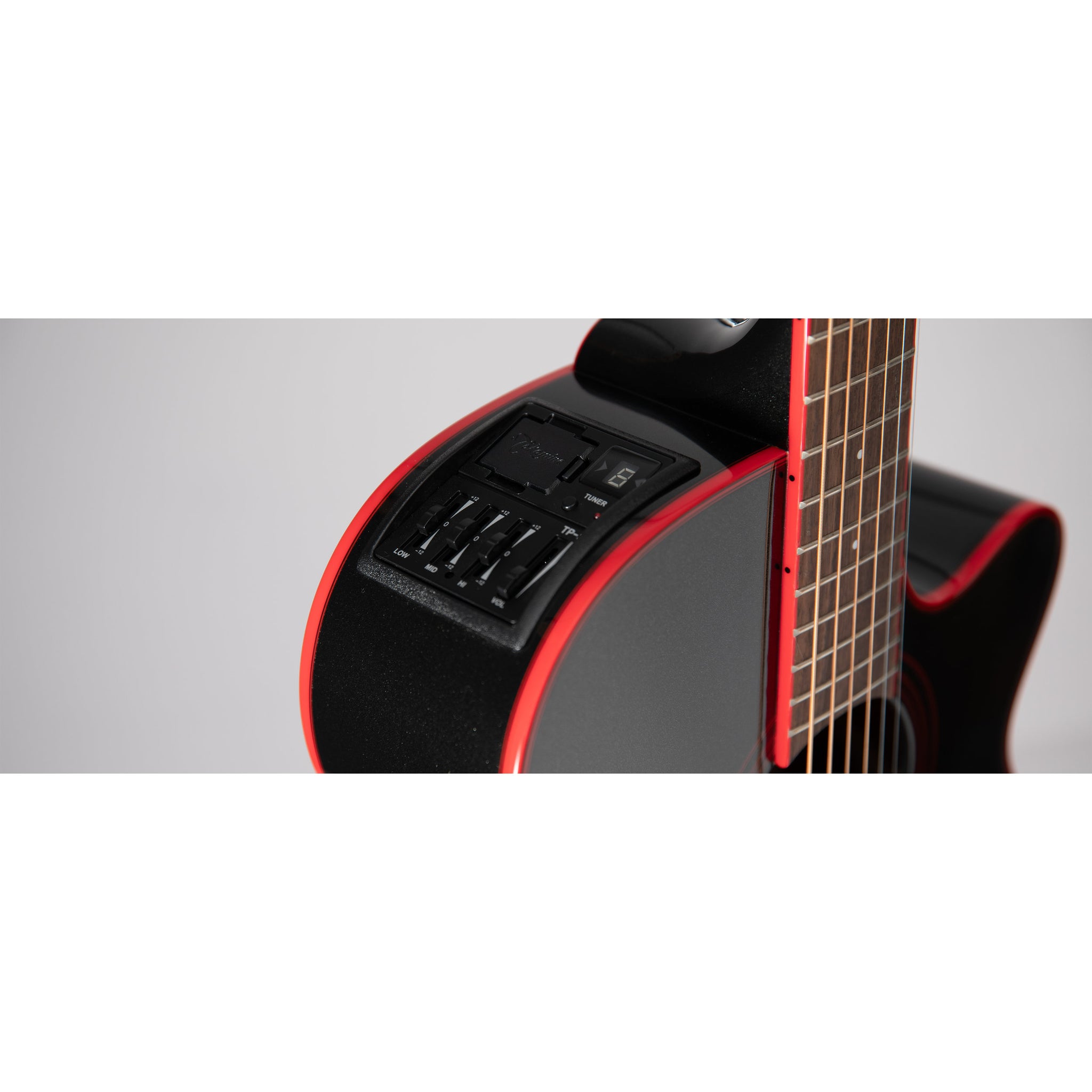 Takamine GF49CE-CB Acoustic-Electric Guitar Cosmic Black Sparkle