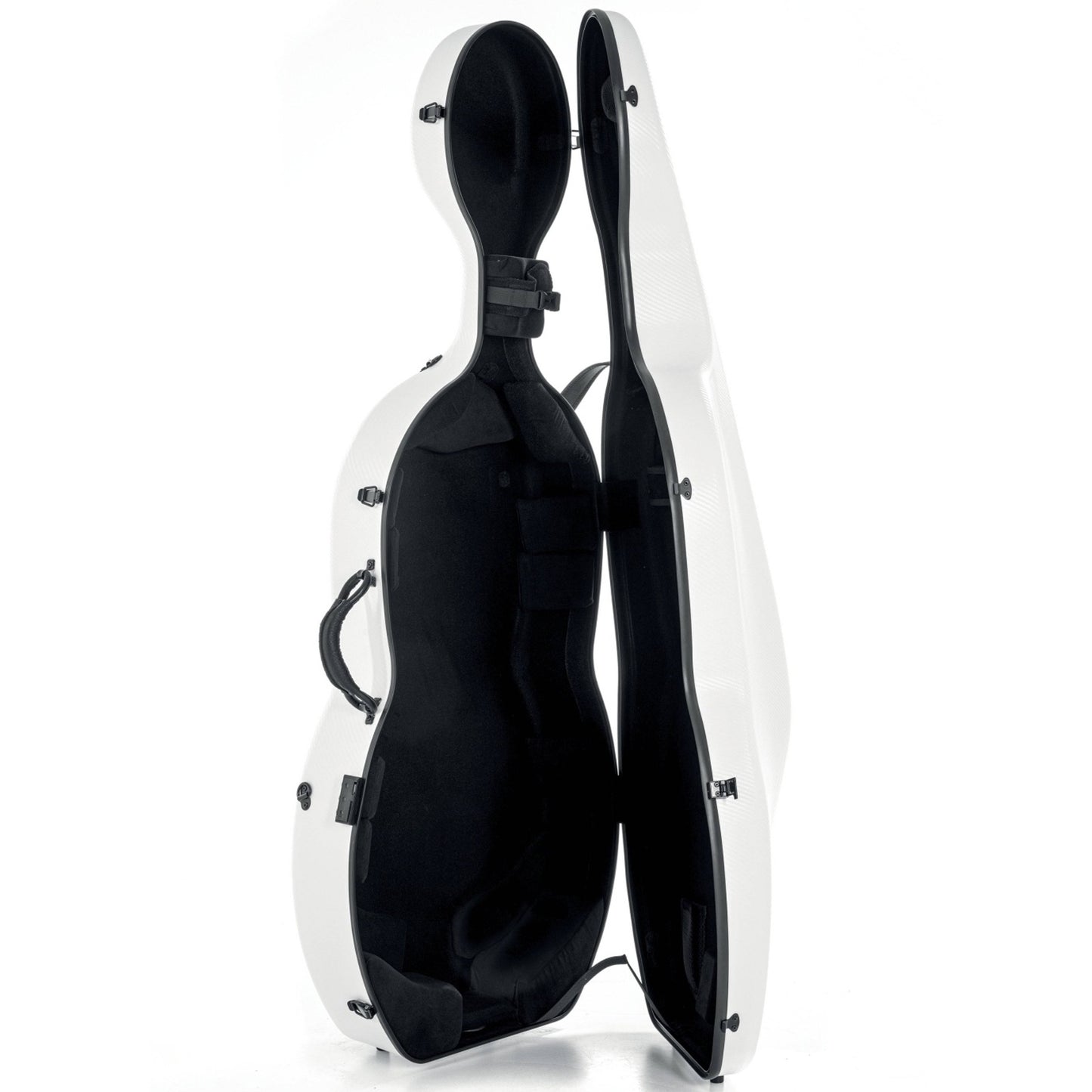PURE by GEWA Cello Case, Polycarbonate 4.6 White