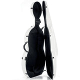PURE by GEWA Cello Case, Polycarbonate 4.6 White