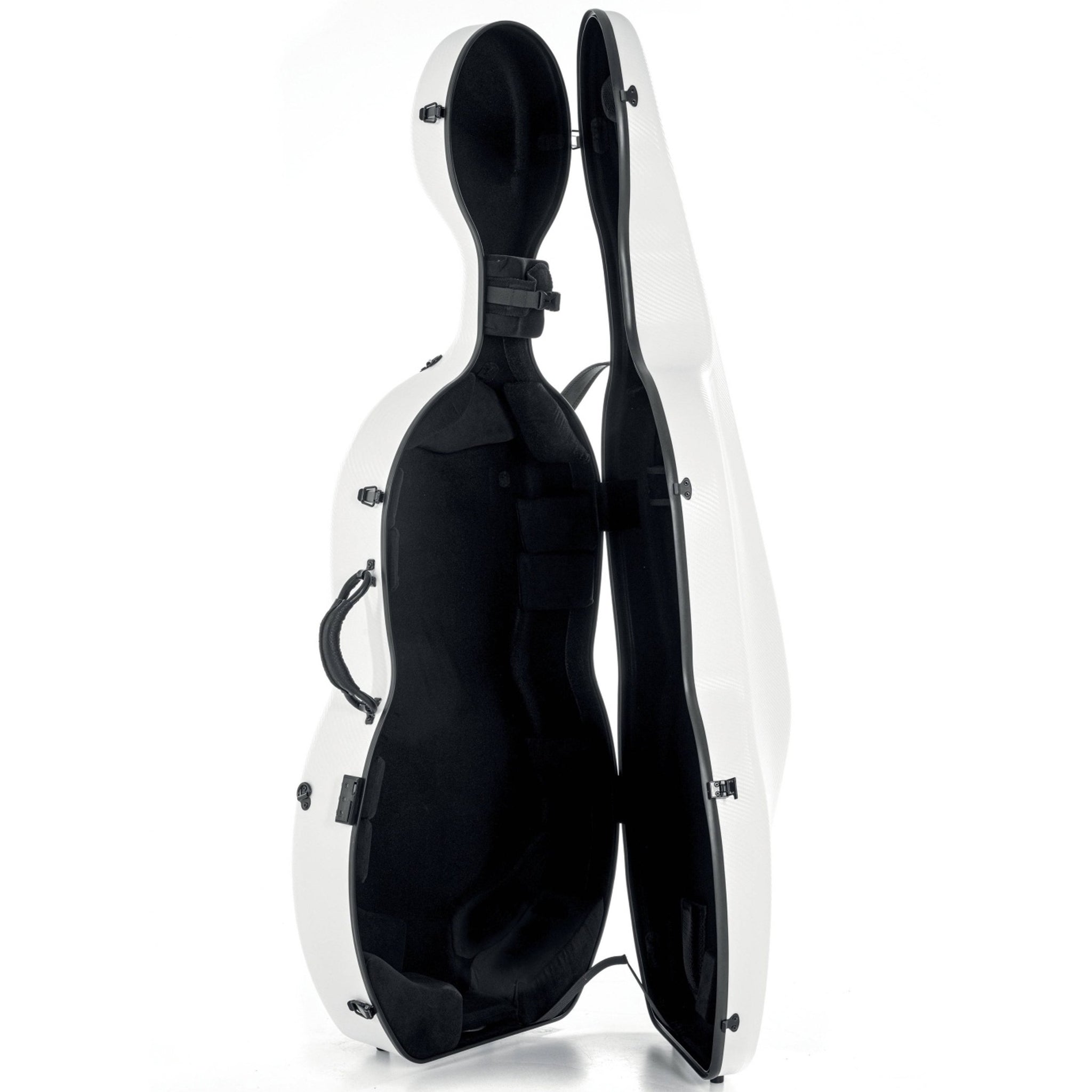 PURE by GEWA Cello Case, Polycarbonate 4.6 White