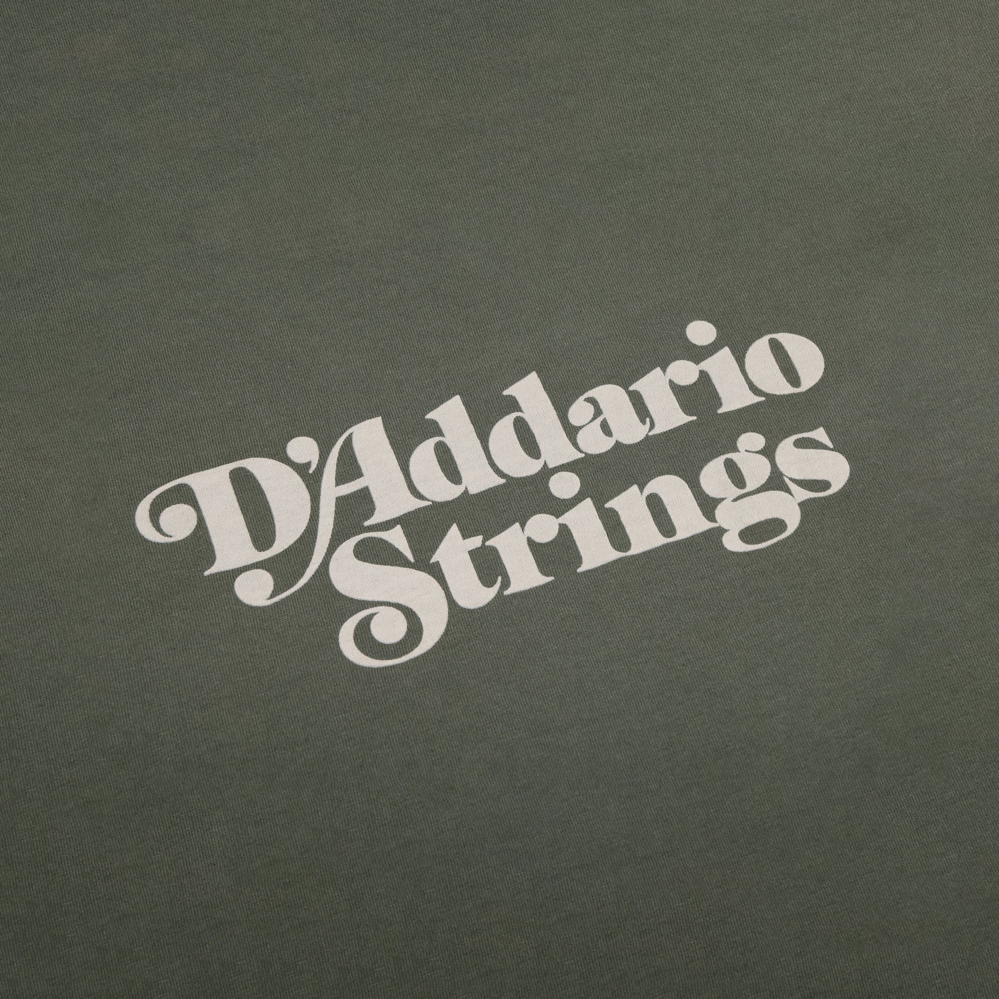 D'Addario 1978 Logo T-Shirt, Willow Green, MD