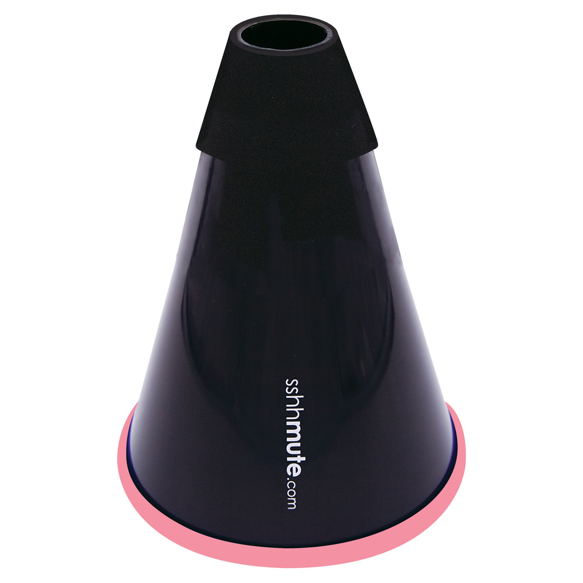 SSHHMUTE Large Bell Flugelhorn Practice Mute Pink