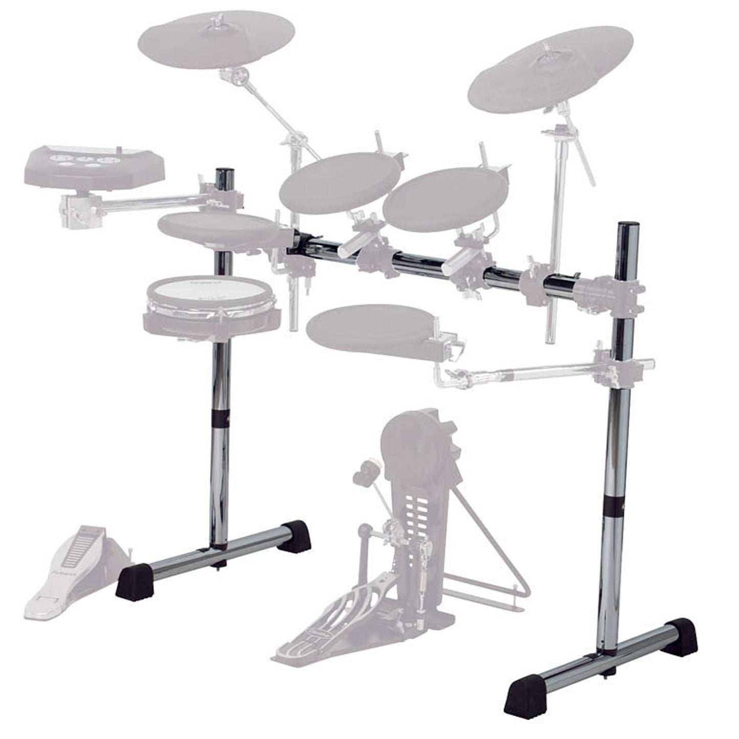 Gibraltar Multi Purpose Basic Drum Rack with Black Clamps