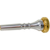Garibaldi KF5 Silver Plated Single Cup Gold-Plated Rim Trumpet Mouthpiece Size KF5