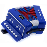 D'Luca Kids Series Button Accordion, Blue