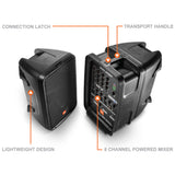 JBL EON208P Packaged 8" 2-Way PA with Powered 8-Channel Mixer and Bluetooth