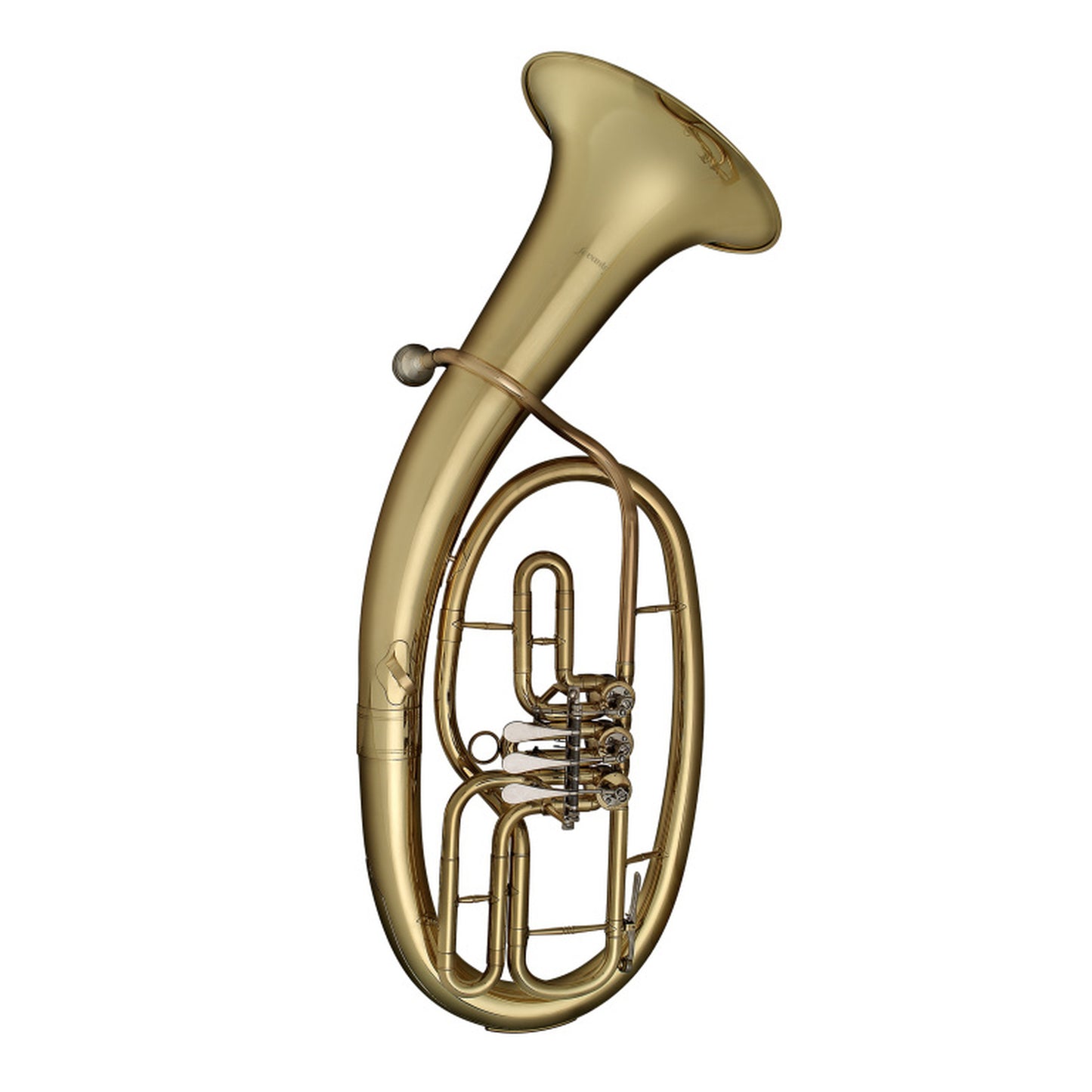 Stagg Levante Bb Bariton Horn, 3 Rotary Valves