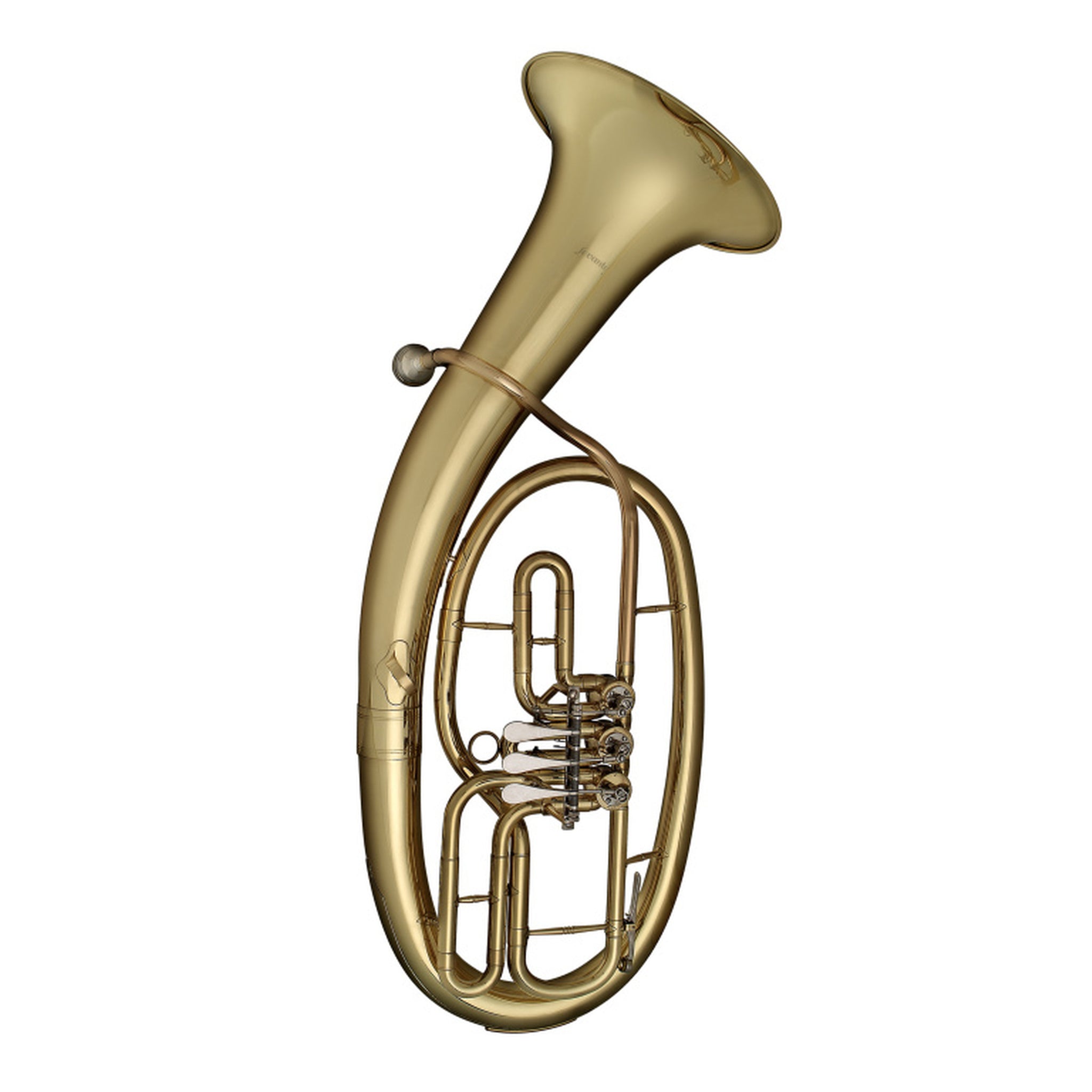 Stagg Levante Bb Bariton Horn, 3 Rotary Valves