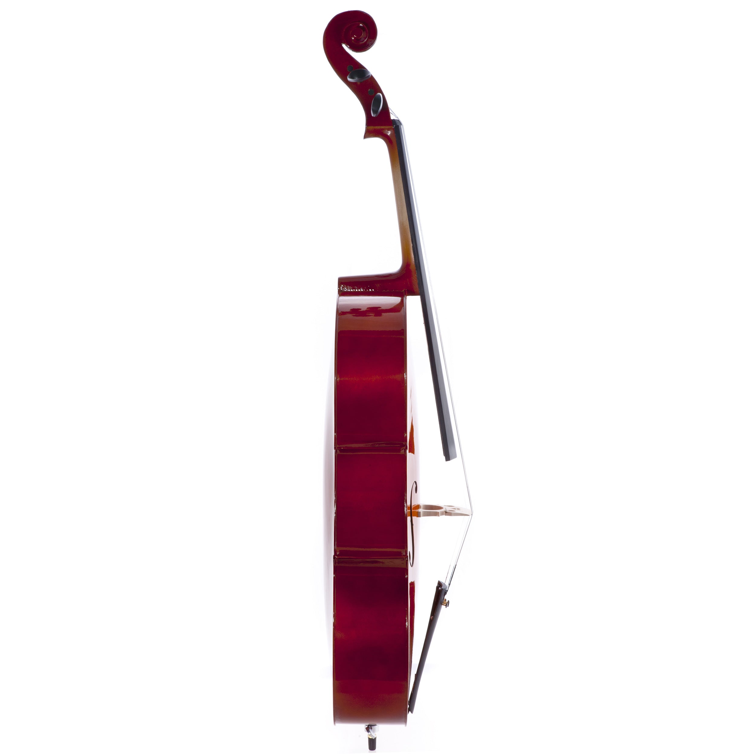 D'Luca Meister Student Cello Package 4/4 Size w/Stand, Bag, Tuner, Rosin & Bow