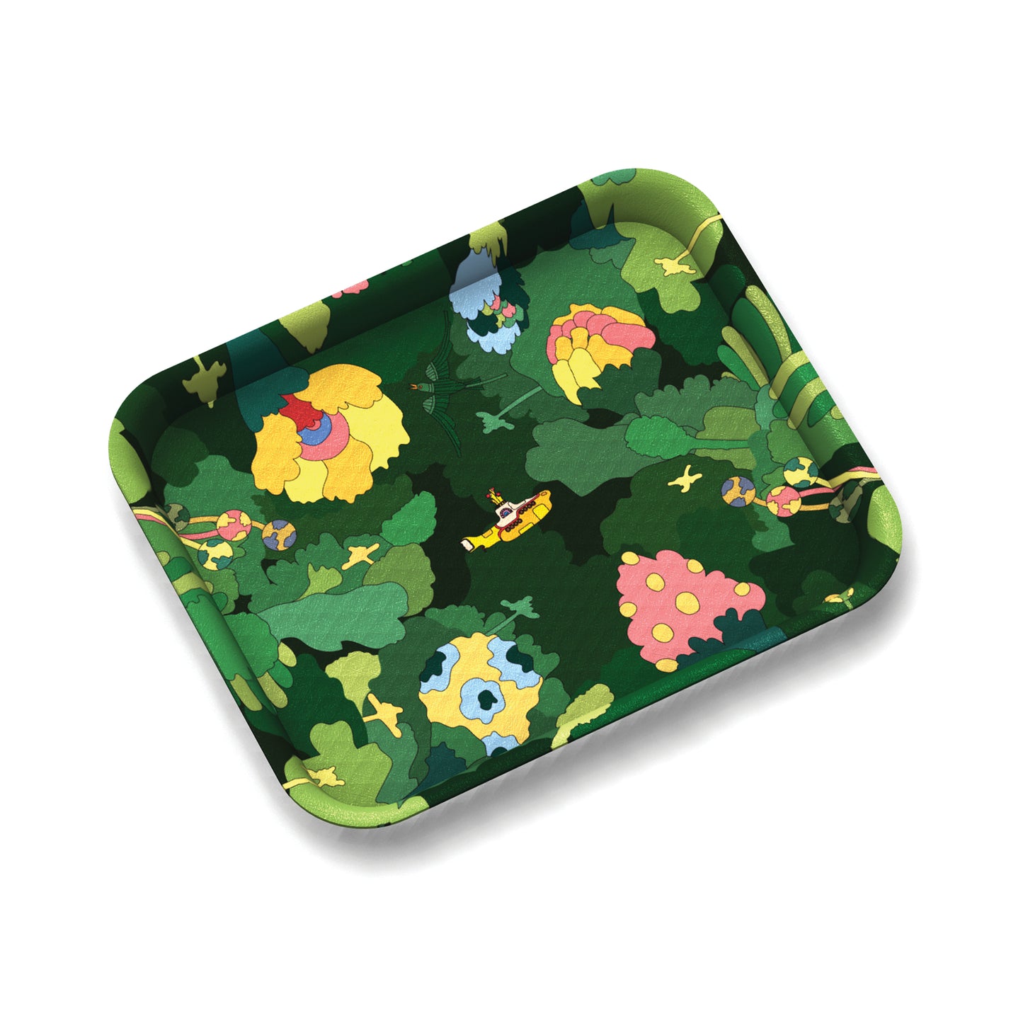 D'Addario Beatles Yellow Submarine Accessory Tray, Pepperland Woods
