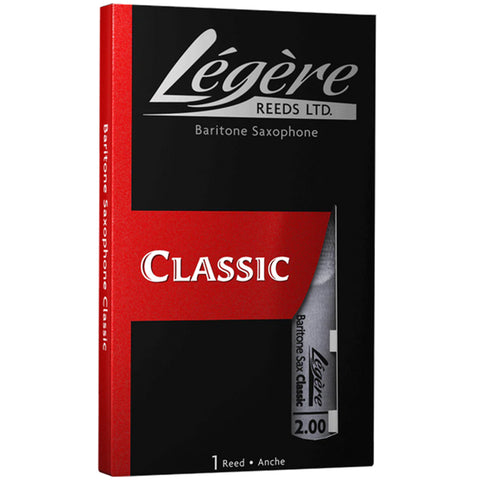 Legere Baritone Saxophone Classic Reed Strength 2