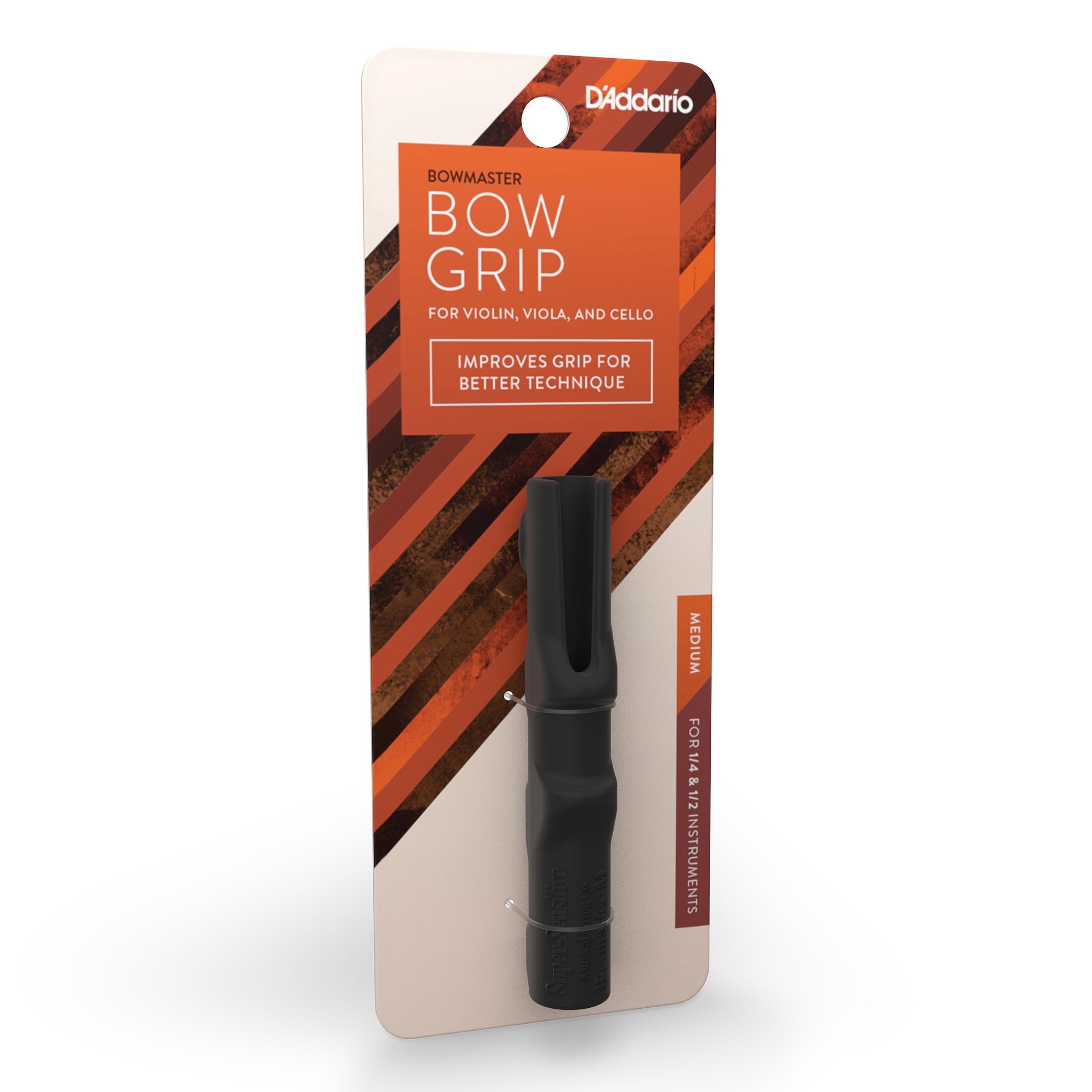 D'Addario Bowmaster Bow Grip, Medium