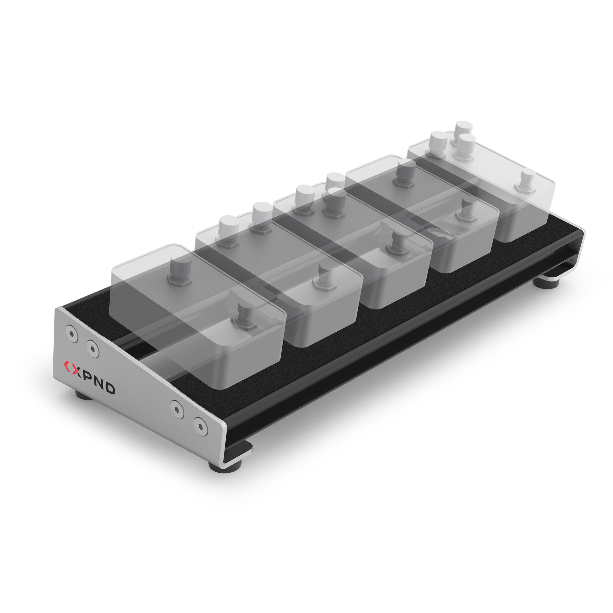 D'Addario XPND Core Single Row Pedalboard