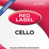 Super Sensitive Bulk Red Label Cello D Single String 4/4 Medium
