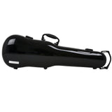 GEWA Violin Case, Air 1.7, Shaped, 4/4, Black/Black, High Gloss, w/Subway Handle