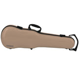 GEWA Violin Case, Air 1.7, Shaped, 4/4, Beige/Black, High Gloss, w/Subway Handle