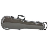 GEWA Violin Case, Air 1.7, Shaped, 4/4, Brown/Black, High Gloss, w/Subway Handle