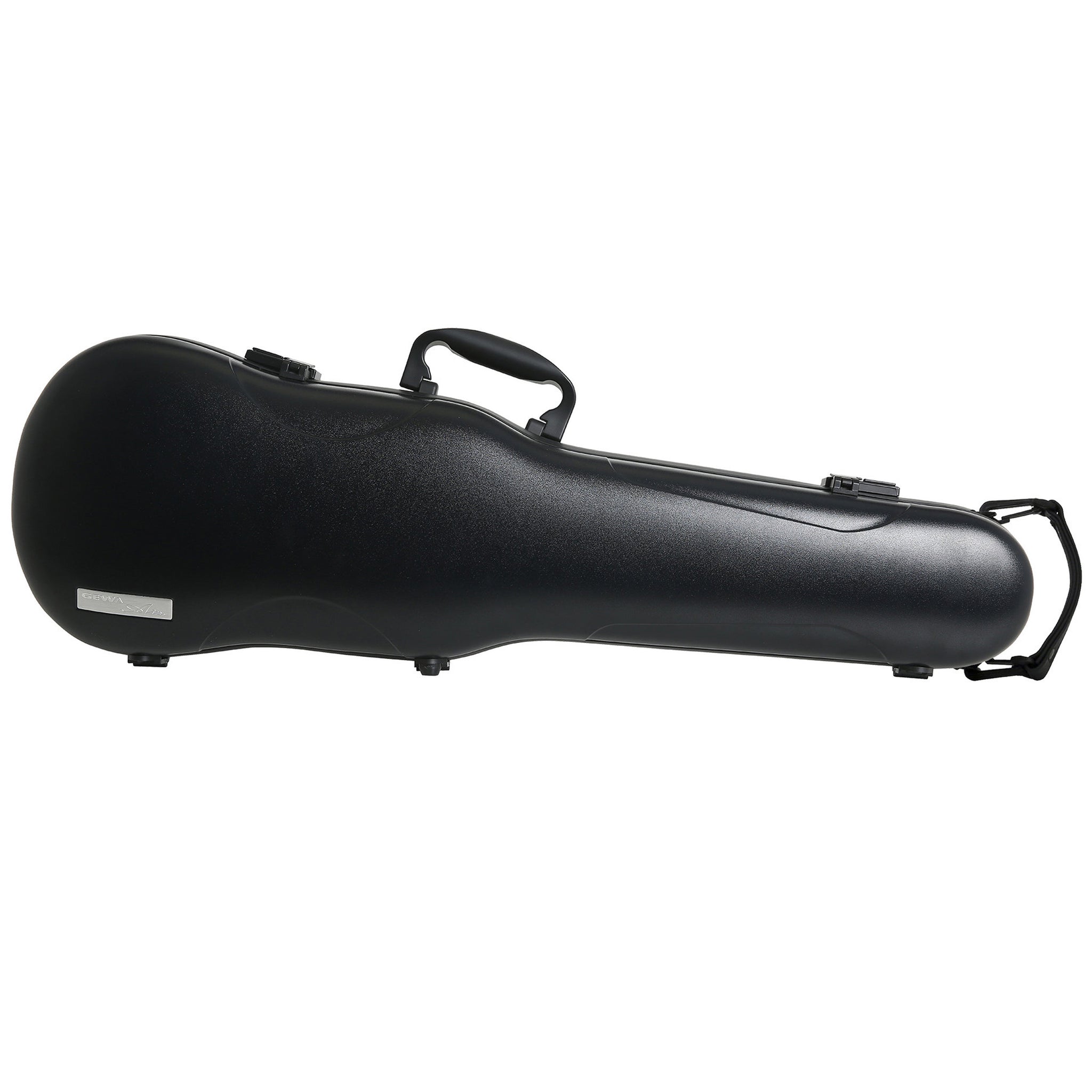 GEWA Violin Case, Air 1.7, Shaped, 4/4, Black/Black, Matte, w/Subway Handle