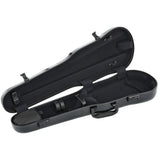 GEWA Violin Case, Air 1.7, Shaped, 4/4, Black/Black, Matte, w/Subway Handle