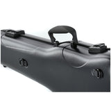 GEWA Violin Case, Air 1.7, Shaped, 4/4, Black/Black, Matte, w/Subway Handle