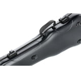 GEWA Violin Case, Air 1.7, Shaped, 4/4, Black/Black, Matte, w/Subway Handle