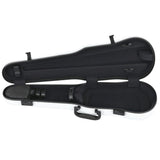 GEWA Violin Case, Air 1.7, Shaped, 4/4, White/Black, Matte, w/Subway Handle