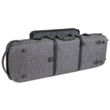 GEWA Violin Case, Bio-S, Oblong, 4/4, Grey/Black, Music Pocket & Subway Handle