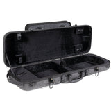 GEWA Violin Case, Bio-S, Oblong, 4/4, Grey/Black, Music Pocket & Subway Handle
