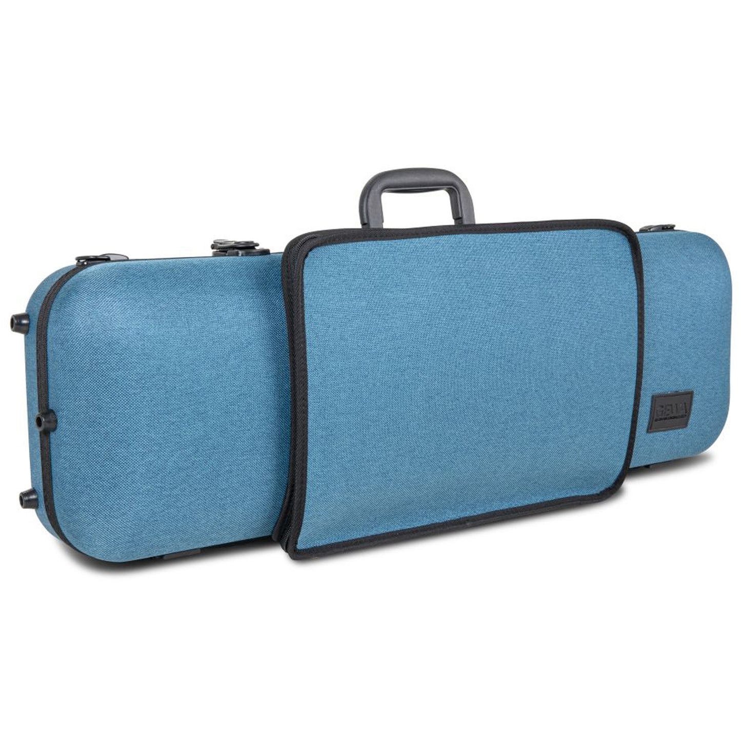 GEWA Violin Case, Bio-A, Oblong, 4/4-1/2, Blue, Music Pocket & Adjustable Neck