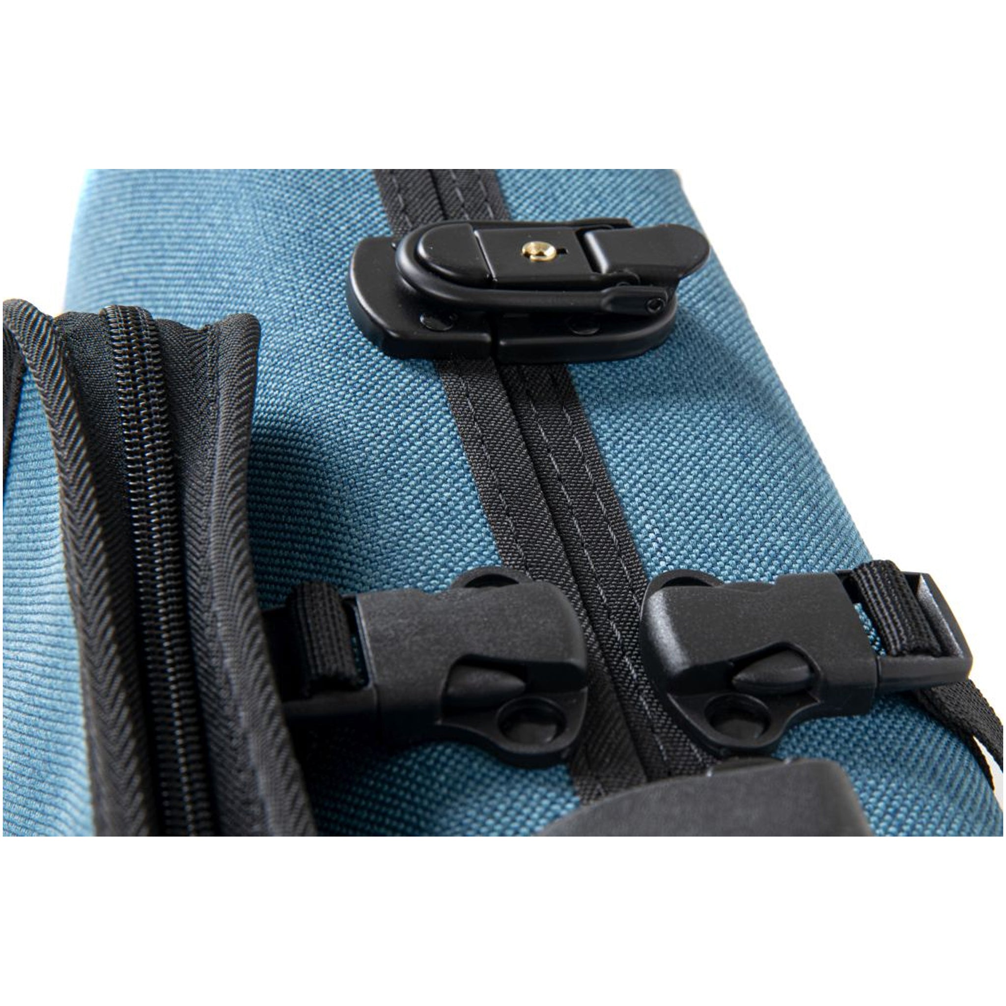 GEWA Violin Case, Bio-A, Oblong, 4/4-1/2, Blue, Music Pocket & Adjustable Neck
