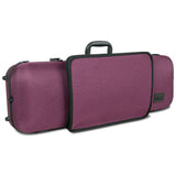 GEWA Violin Case, Bio-A, Oblong, 4/4-1/2, Violet, Pocket & Adjustable Neck Pad