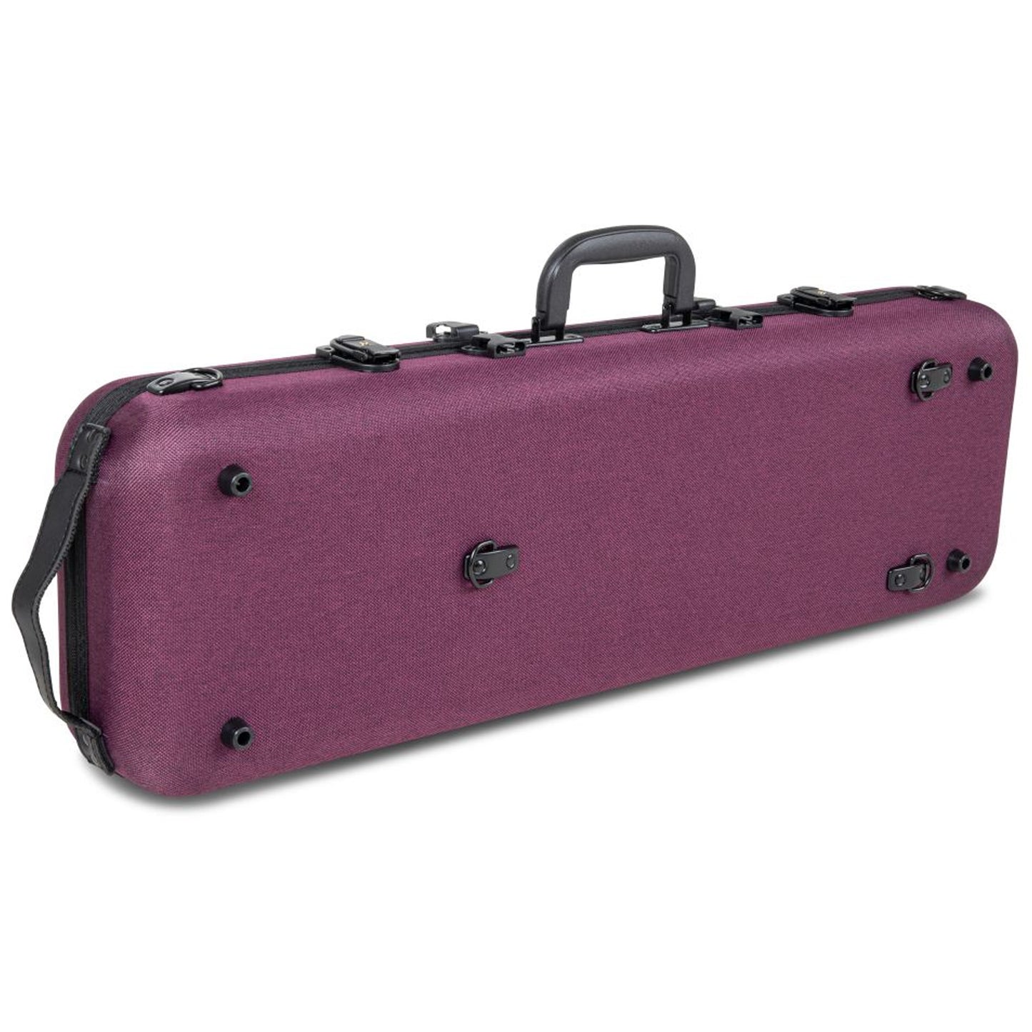 GEWA Violin Case, Bio-A, Oblong, 4/4-1/2, Violet, Pocket & Adjustable Neck Pad