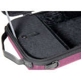 GEWA Violin Case, Bio-A, Oblong, 4/4-1/2, Violet, Pocket & Adjustable Neck Pad