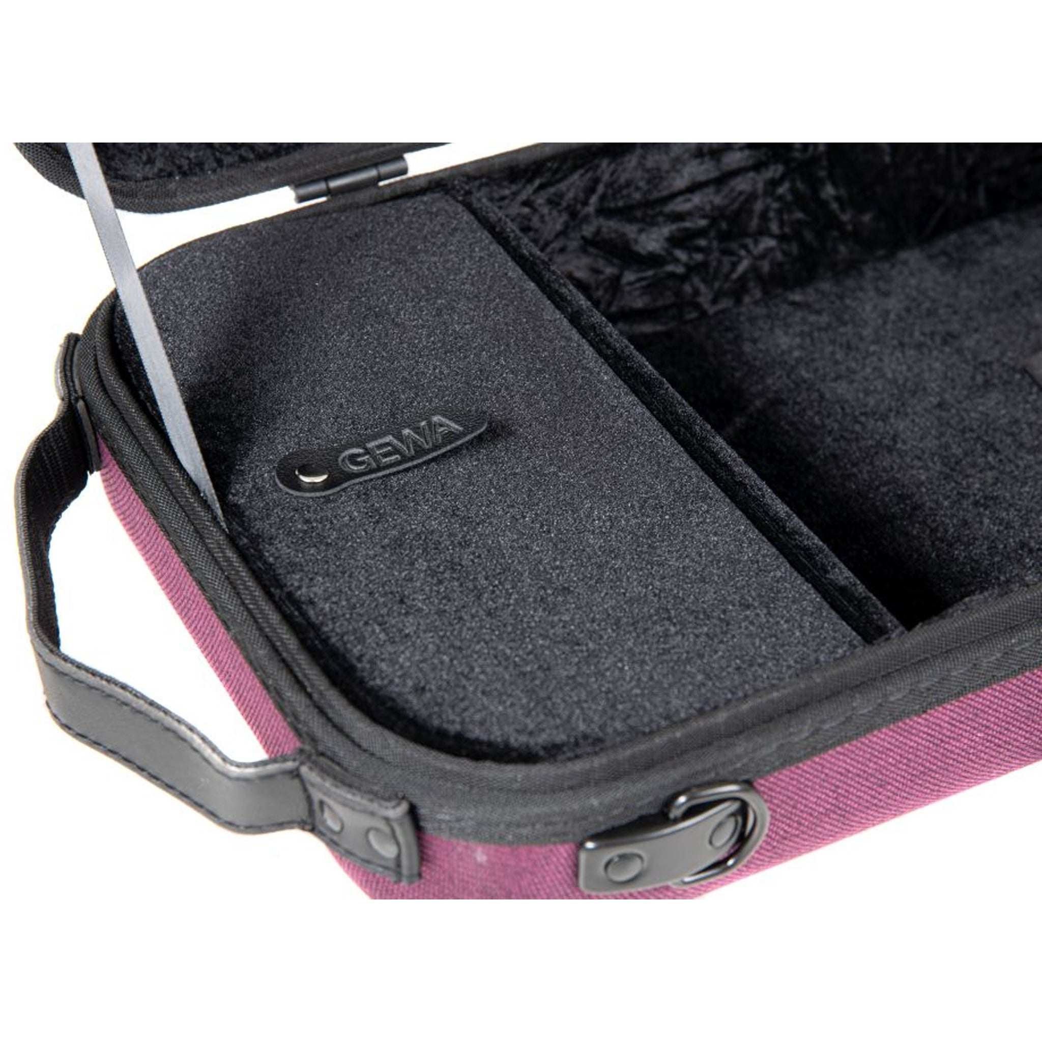 GEWA Violin Case, Bio-A, Oblong, 4/4-1/2, Violet, Pocket & Adjustable Neck Pad
