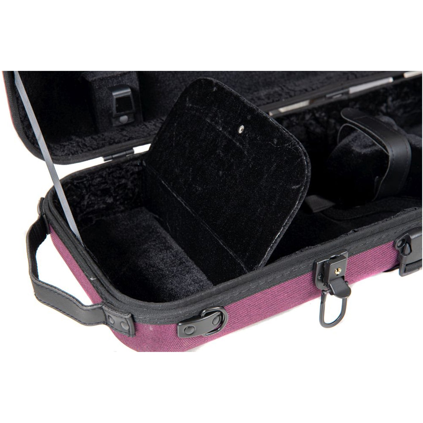 GEWA Violin Case, Bio-A, Oblong, 4/4-1/2, Violet, Pocket & Adjustable Neck Pad