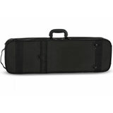 GEWA Violin Case, Atlanta, Oblong, 4/4, Black/Diamond-Pattern Red