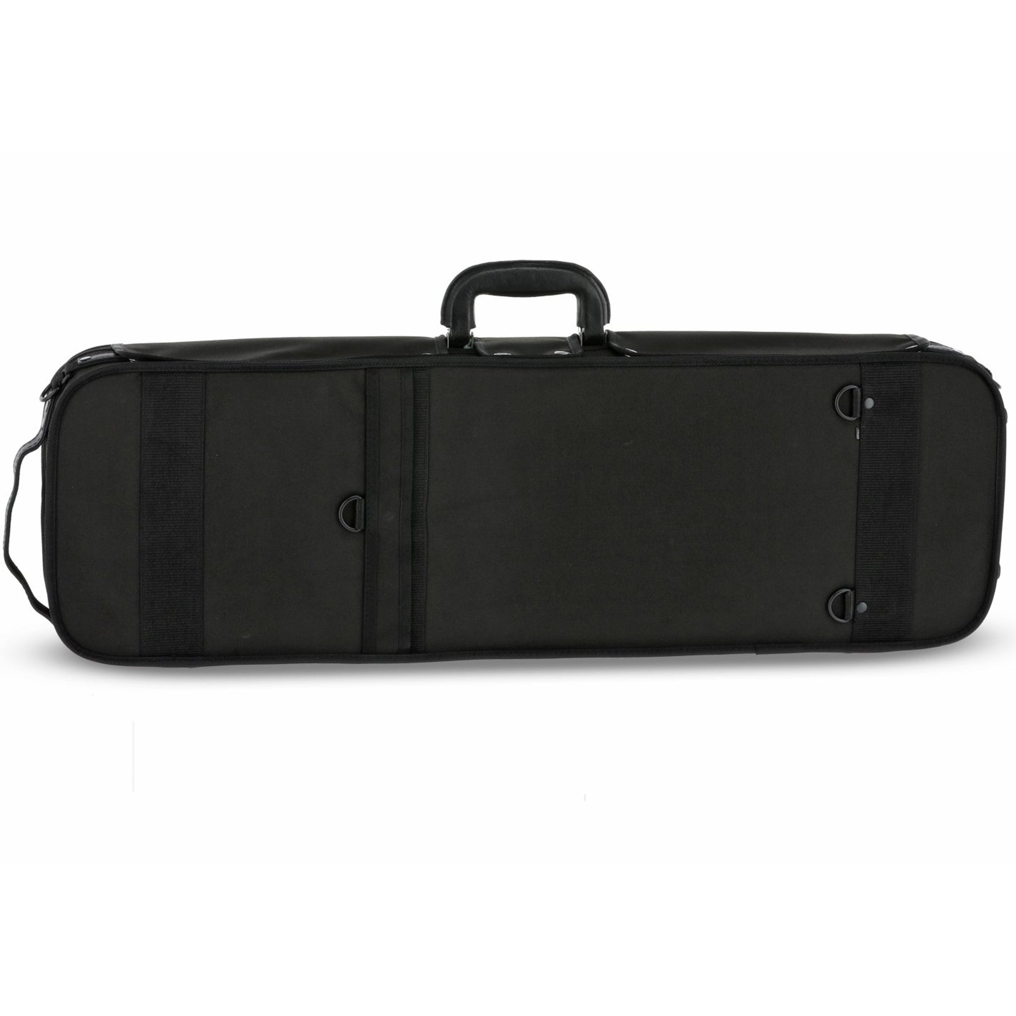 GEWA Violin Case, Atlanta, Oblong, 4/4, Black/Diamond-Pattern Red