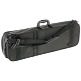 GEWA Violin Case, Atlanta, Oblong, 4/4, Black/Diamond-Pattern Red