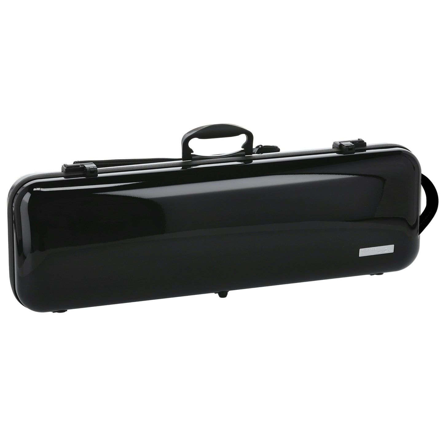 GEWA Violin Case, Air 2.1, Oblong, 4/4, Black/Black, High Gloss, w/Subway Handle