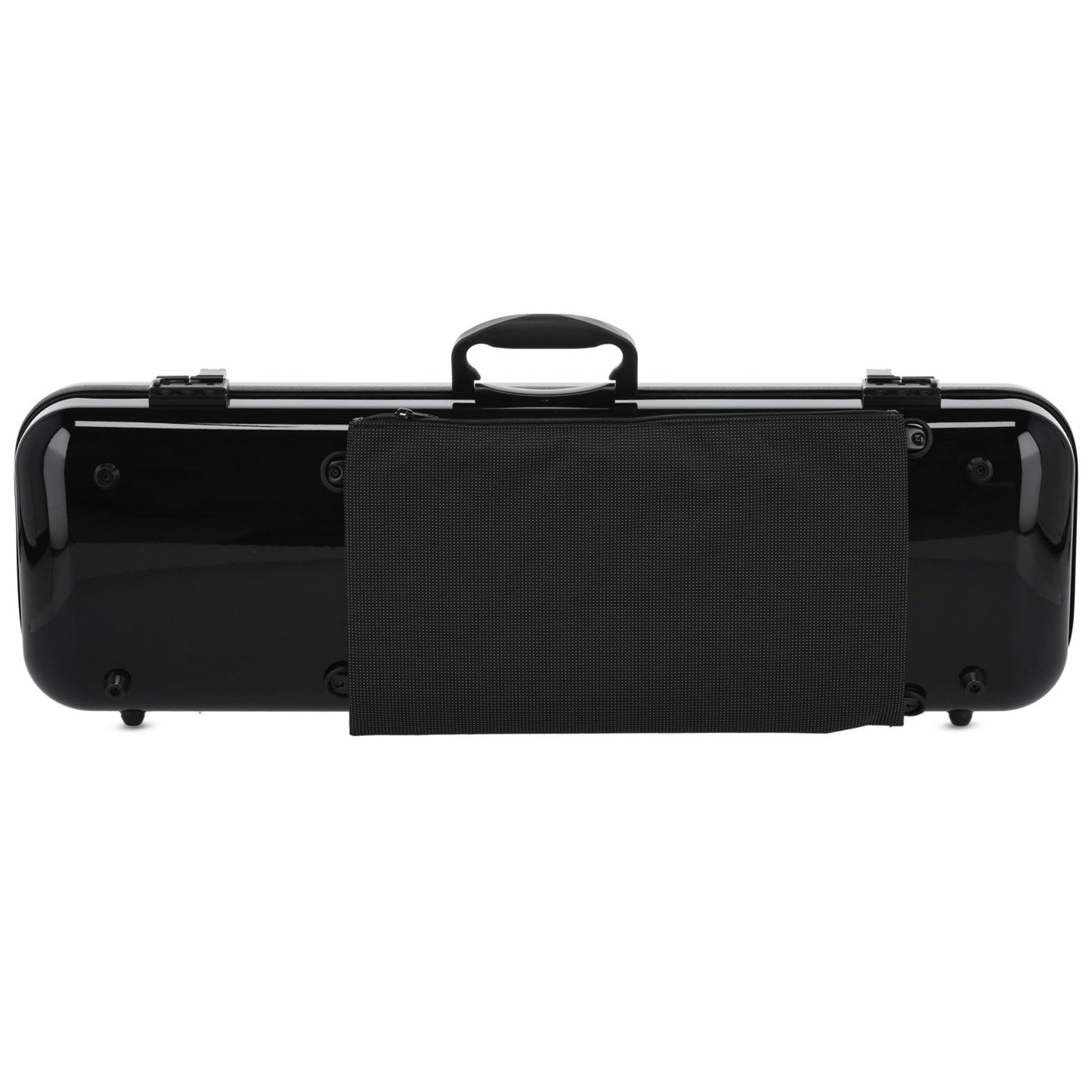 GEWA Violin Case, Air 2.1, Oblong, 4/4, Black/Black, High Gloss, w/Subway Handle